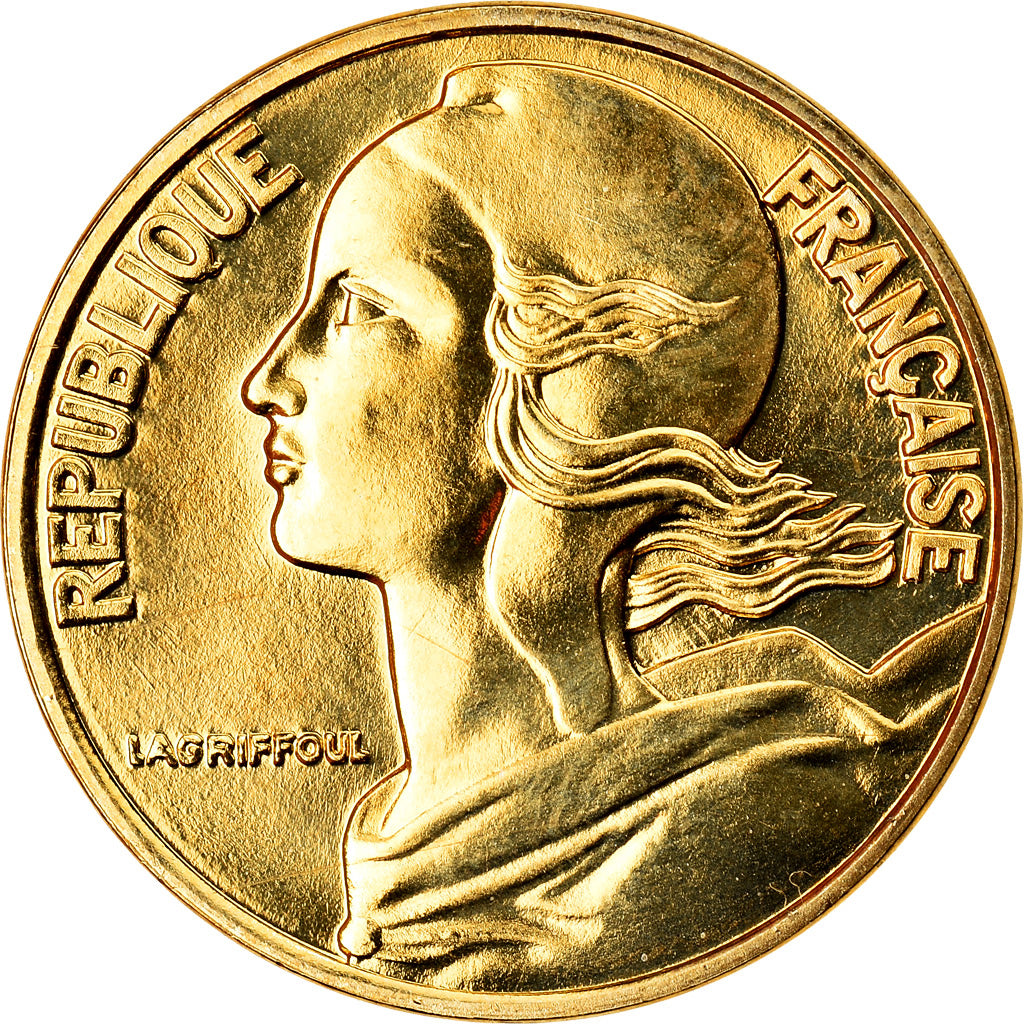 Monnaie, France, Marianne, 5 Centimes, 1993, Paris, BU, FDC, Aluminum-Bronze