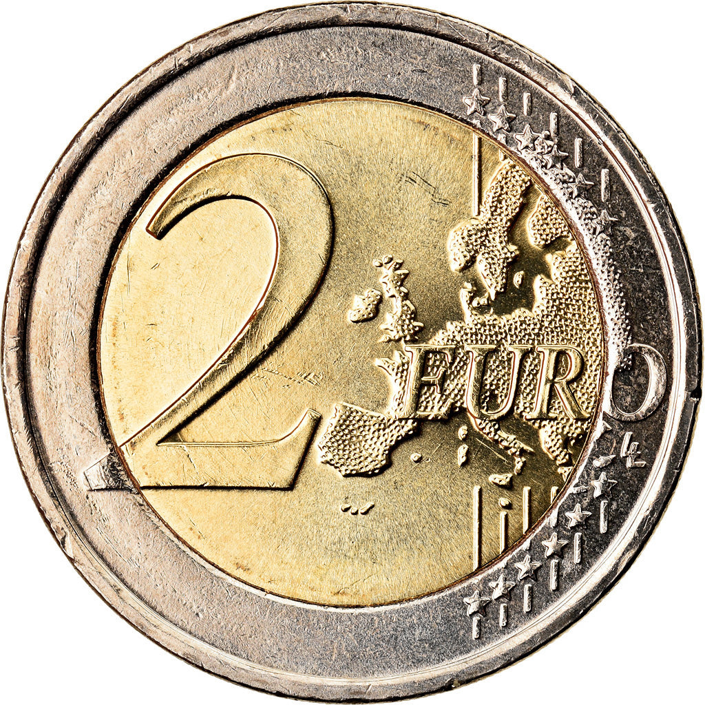 Grecia, 2 Euro, 2008, SPL, Bi-metallico, KM:215