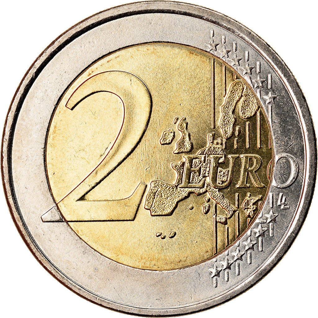 Griechenland, 2 Euro, 2003, UNZ, Bi-Metallic, KM:188