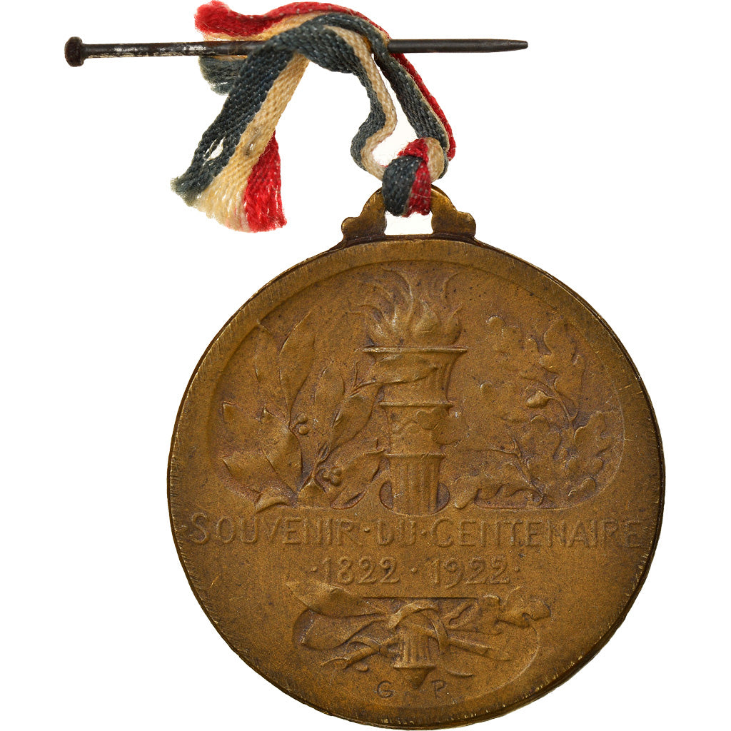 France, Medal, Centenaire de la Naissance de Pasteur, Medicine, 1922