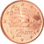 Grécia, 2 Euro Cent, 2003, MS(63), Aço Cromado a Cobre, KM:182