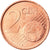 Grécia, 2 Euro Cent, 2003, MS(63), Aço Cromado a Cobre, KM:182