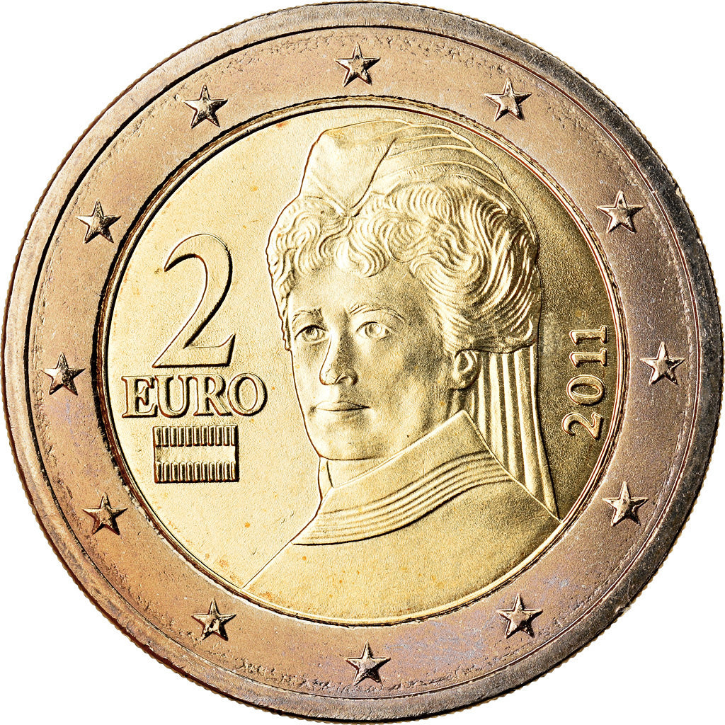 Autriche, 2 Euro, 2011, SPL, Bi-Metallic, KM:3143