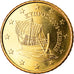 Chipre, 50 Euro Cent, 2009, MS(63), Latão, KM:83