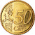 Chipre, 50 Euro Cent, 2009, MS(63), Latão, KM:83