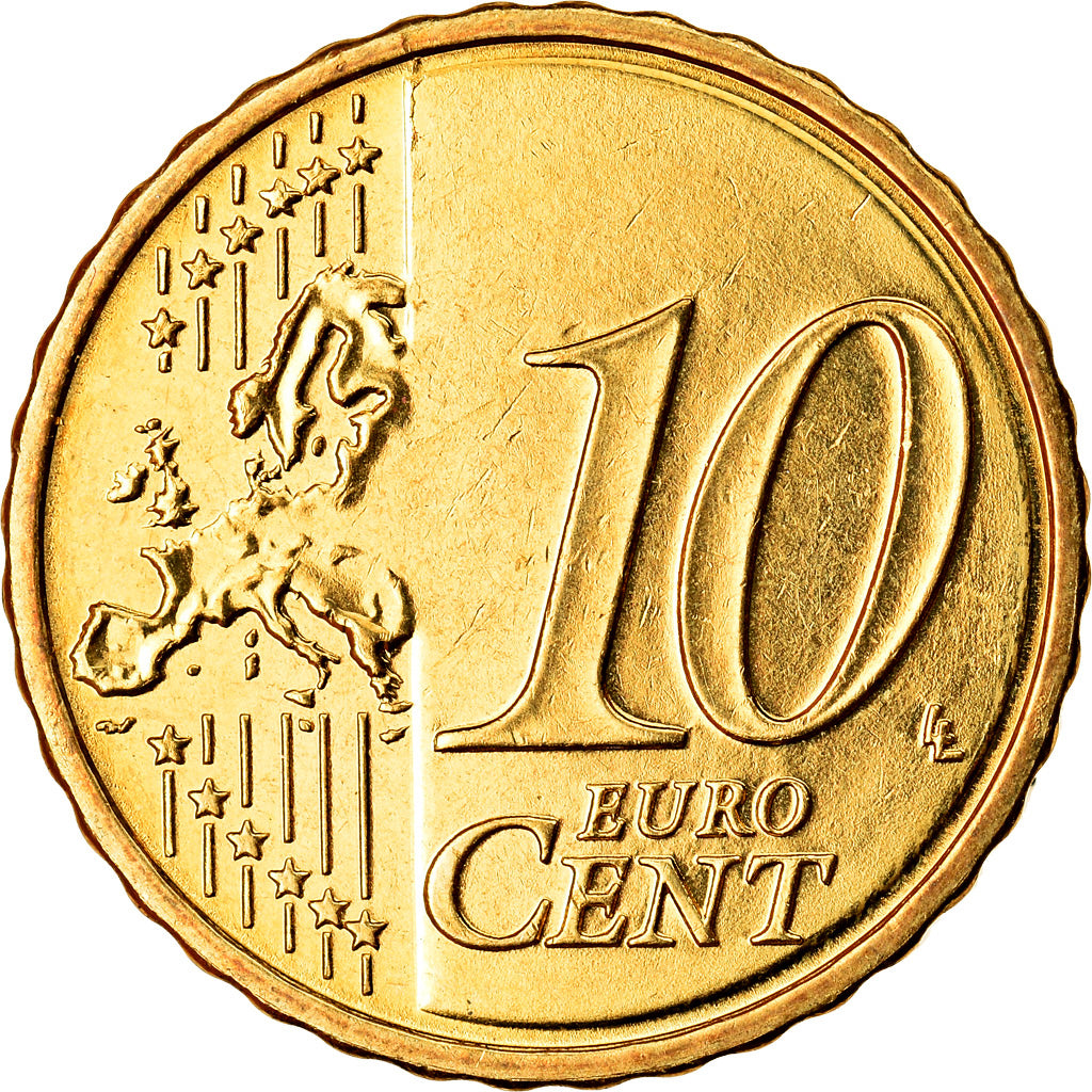Zypern, 10 Euro Cent, 2009, UNZ, Messing, KM:81