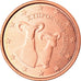 Cyprus, 2 Euro Cent, 2009, MS(63), Copper Plated Steel, KM:79