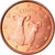 Cypr, Euro Cent, 2009, MS(63), Miedź platerowana stalą, KM:78