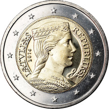 Latvia, 2 Euro, 2014, SPL, Bi-Metallic