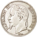 France, Napoleon III,5 Francs,1870, Paris, EF(40-45),Silver,KM 799.1,Gadoury 739