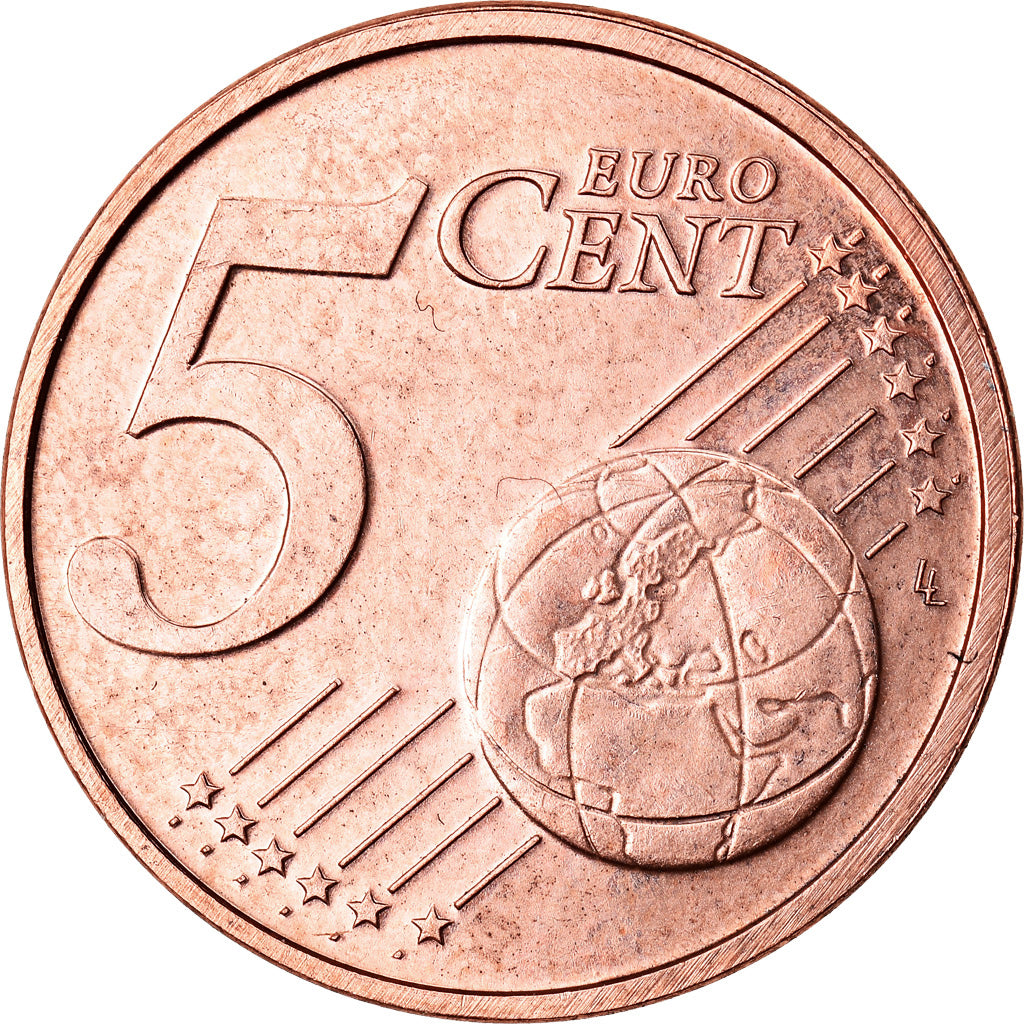 Niederlande, 5 Euro Cent, 2006, SS+, Copper Plated Steel, KM:236