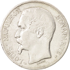 France, Napoléon III,5 Francs,1852, Paris,EF(40-45),Silver, KM:773.1,Gadoury 739