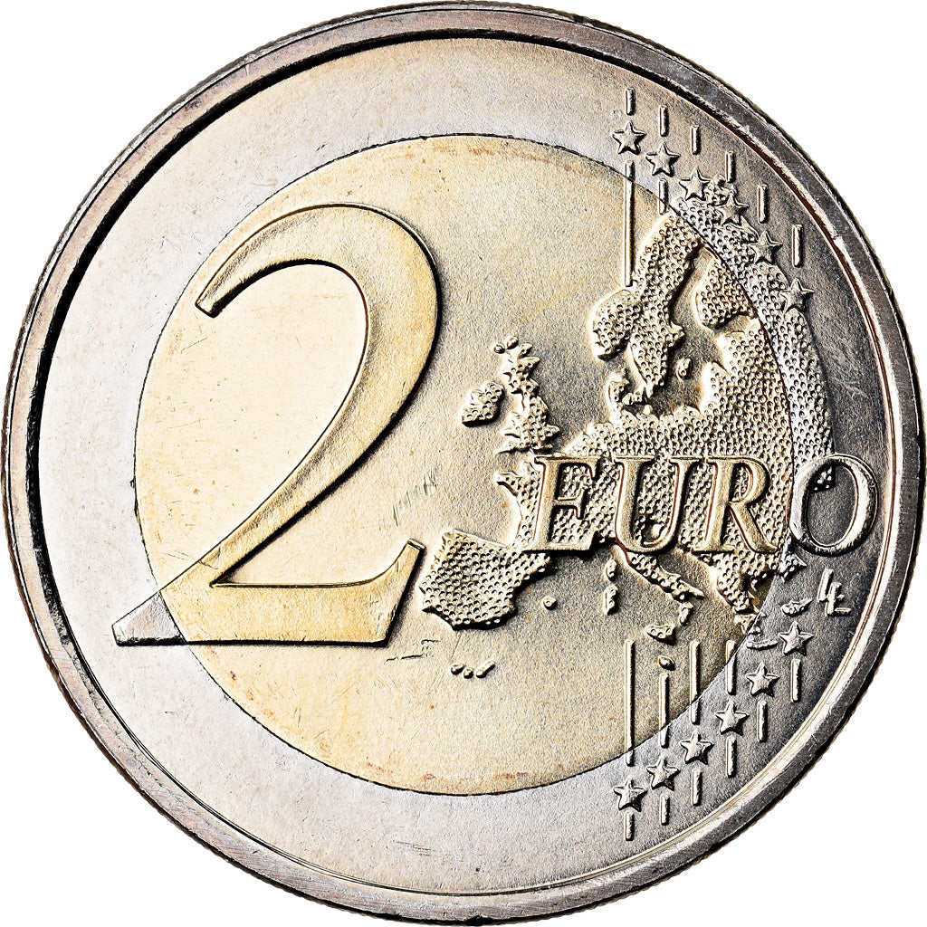 Netherlands, 2 Euro, 2007, MS(63), Bi-Metallic, KM:272