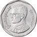 Moneta, Tajlandia, Rama IX, 5 Baht, 2001, AU(50-53), Miedź-Nikiel powlekany