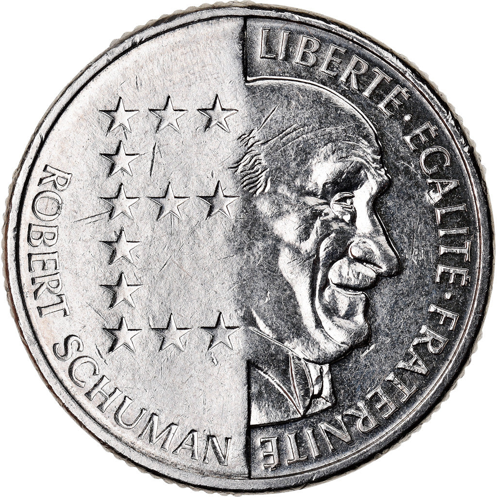 Coin, France, Schumann, 10 Francs, 1986, AU(50-53), Nickel, KM:958, Gadoury:825