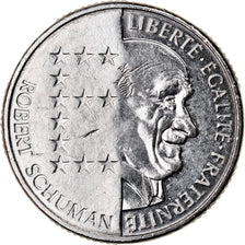 Münze, Frankreich, Schumann, 10 Francs, 1986, SS+, Nickel, KM:958, Gadoury:825