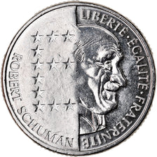 Moneta, Francja, Schumann, 10 Francs, 1986, EF(40-45), Nikiel, KM:958