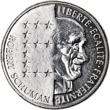 Munten, Frankrijk, Schumann, 10 Francs, 1986, ZF, Nickel, KM:958, Gadoury:825