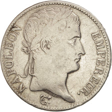 France, Napoléon I, 5 Francs, 1812, Rouen, TB+, Argent, KM:694.2, Gadoury:584