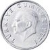 Moneta, Turcja, 10 Lira, 1987, AU(50-53), Aluminium, KM:964