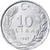 Moneta, Turcja, 10 Lira, 1987, AU(50-53), Aluminium, KM:964
