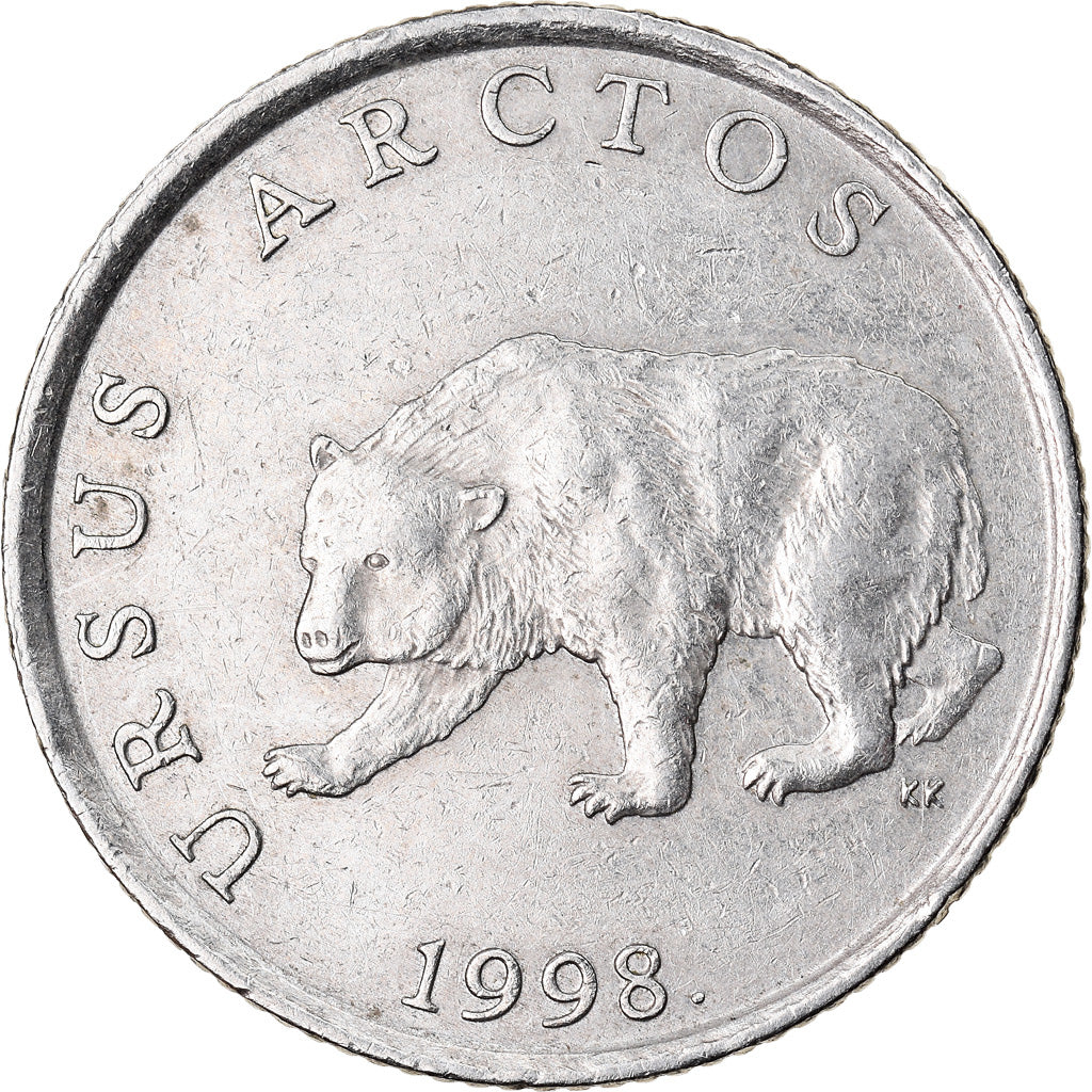 Monnaie, Croatie, 5 Kuna, 1998, TTB, Copper-Nickel-Zinc, KM:23