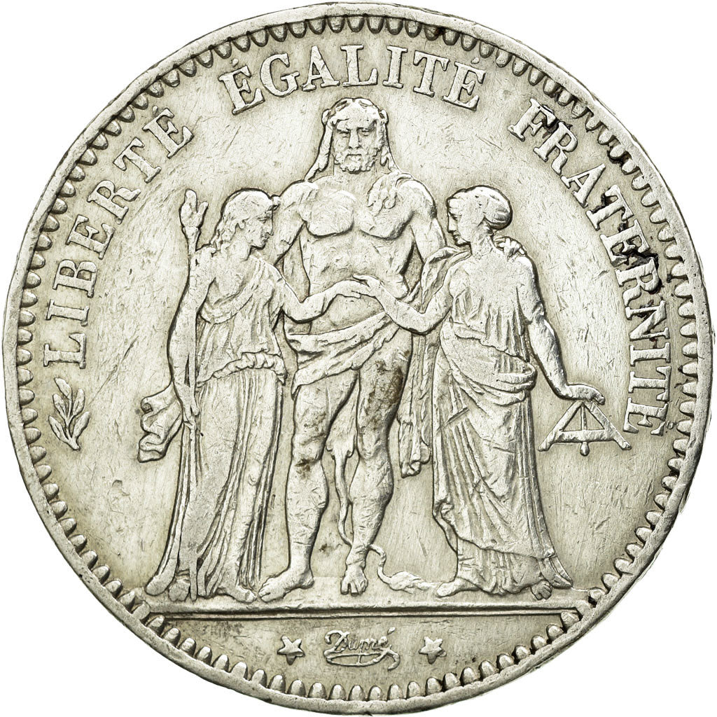 Monnaie, France, Hercule, 5 Francs, 1875, Paris, TTB, Argent, KM:820.1