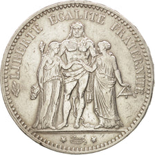 Coin, France, Hercule, 5 Francs, 1875, Paris, EF(40-45), Silver, KM:820.1