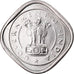 Coin, INDIA-REPUBLIC, 2 Annas, 1954, Mumbai, Bombay, AU(50-53), Copper-nickel
