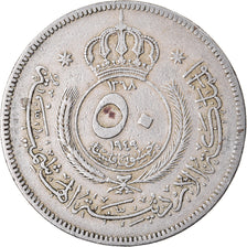 Monnaie, Jordan, Abdullah II, 50 Fils, 1/2 Dirham, 1949, TTB, Copper-nickel