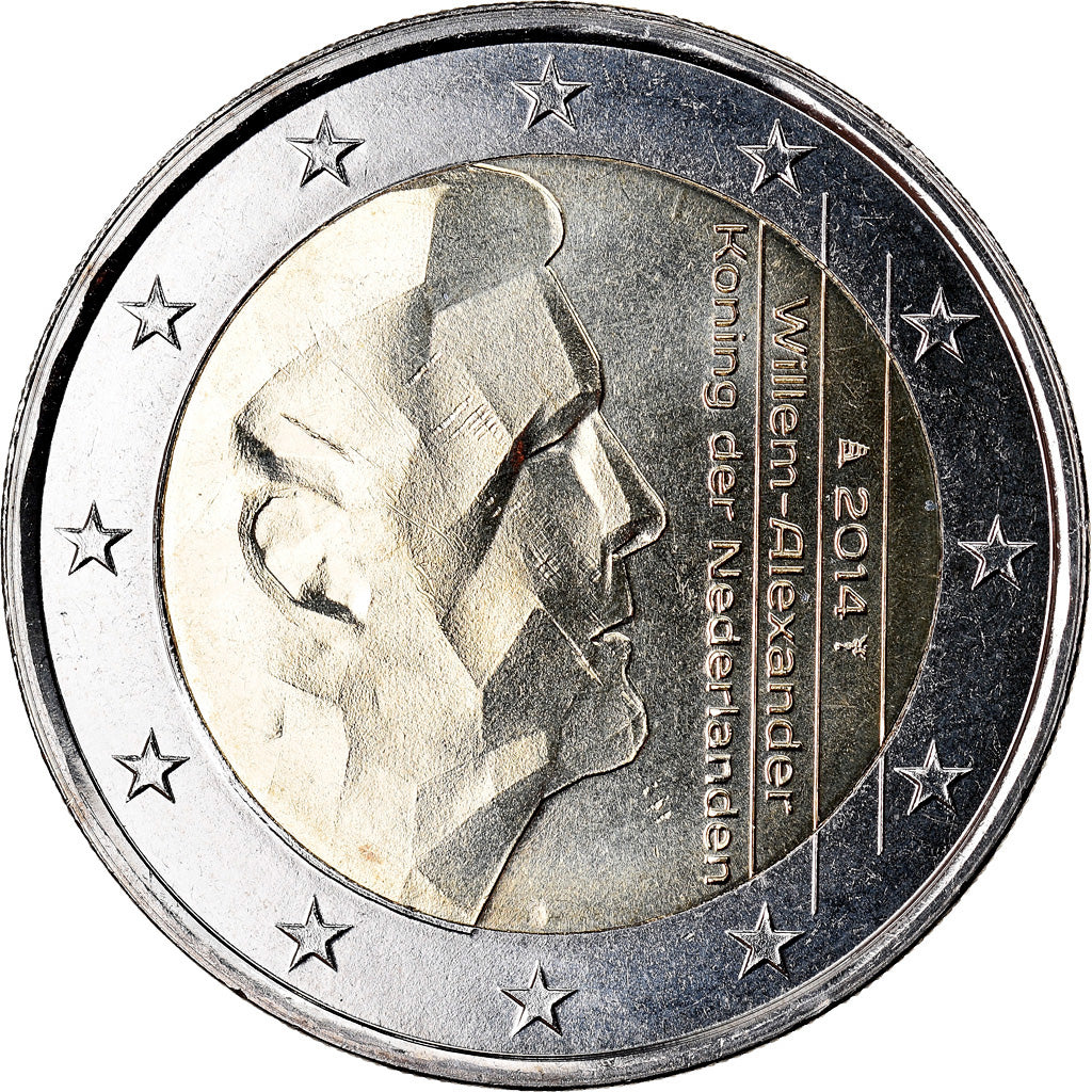 Países Bajos, 2 Euro, 2014, SC, Bimetálico