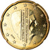 Netherlands, 20 Euro Cent, 2014, MS(63), Brass