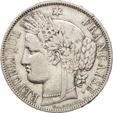 Coin, France, Cérès, 5 Francs, 1850, Paris, EF(40-45), Silver, KM:761.1