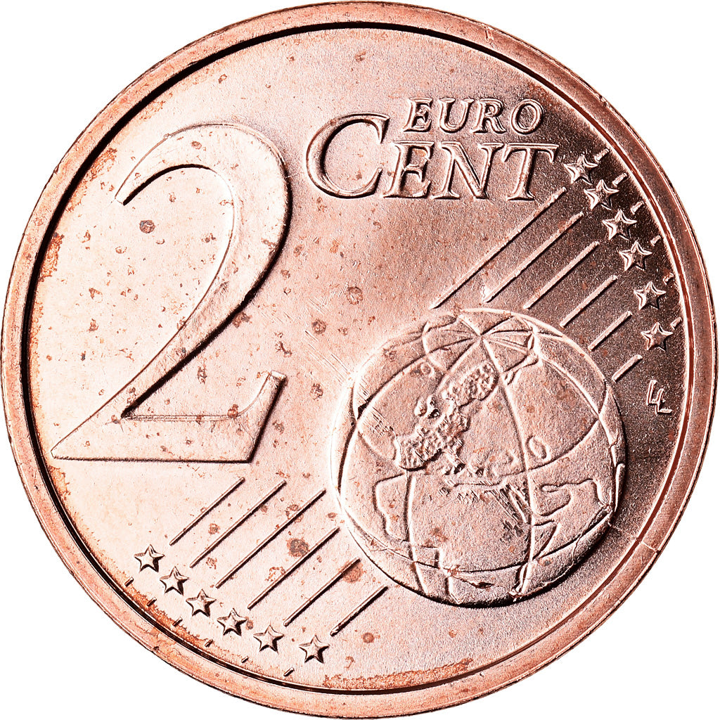 Paesi Bassi, 2 Euro Cent, 2014, BB+, Acciaio placcato rame, KM:New