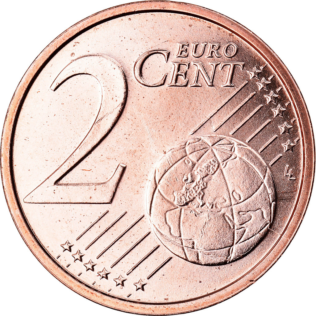 Netherlands, 2 Euro Cent, 2014, MS(63), Copper Plated Steel, KM:New