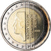 Netherlands, 2 Euro, 2001, MS(63), Bi-Metallic, KM:241