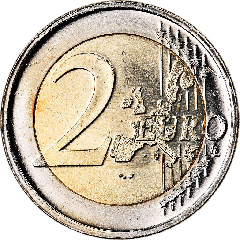 Netherlands, 2 Euro, 2001, MS(63), Bi-Metallic, KM:241