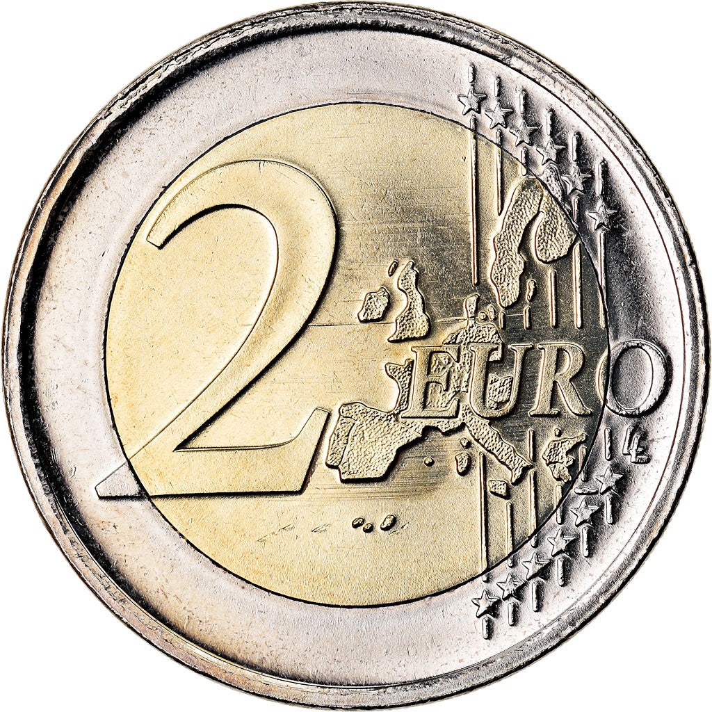 Netherlands, 2 Euro, 2001, MS(63), Bi-Metallic, KM:241