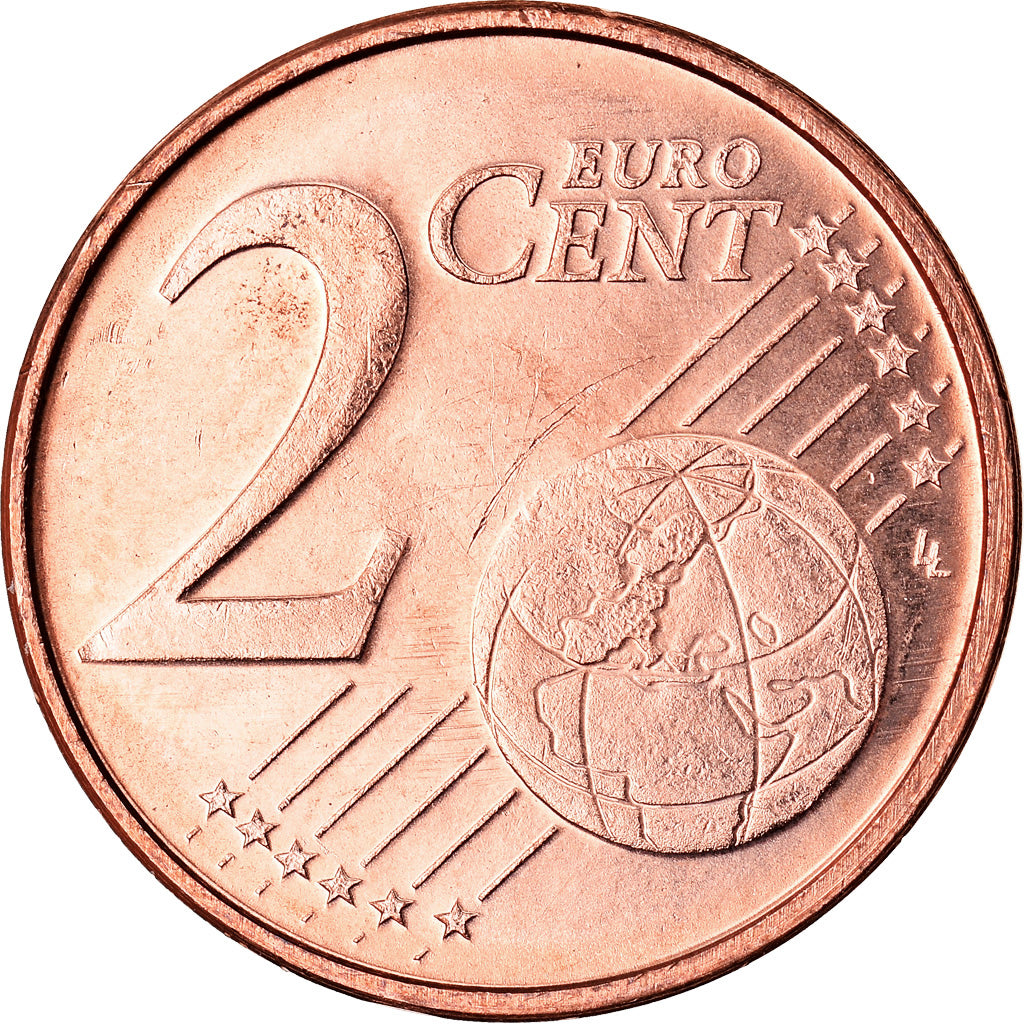 Niederlande, 2 Euro Cent, 2001, SS+, Copper Plated Steel, KM:235