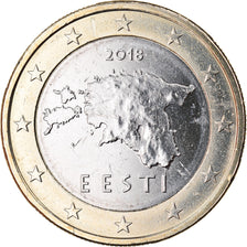 Estonia, Euro, 2018, SPL, Bi-metallico, KM:New