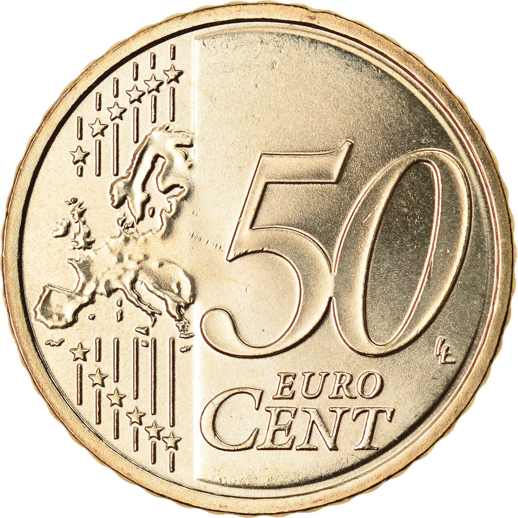 Estonia, 50 Euro Cent, 2018, UNZ, Messing, KM:New