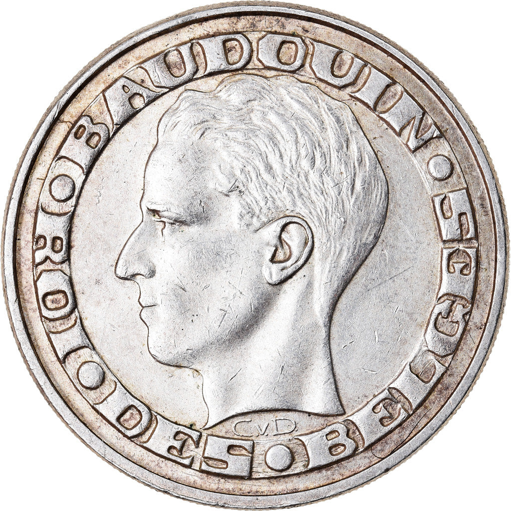Coin, Belgium, 50 Francs, 50 Frank, 1958, EF(40-45), Silver, KM:150.1