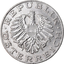 Moneta, Austria, 10 Schilling, 1987, BB+, Nichel placcato rame-nichel, KM:2918