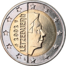Lussemburgo, 2 Euro, 2002, SPL, Bi-metallico, KM:82