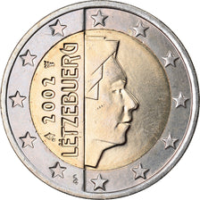 Luxemburgo, 2 Euro, 2002, SC, Bimetálico, KM:82