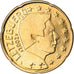 Lussemburgo, 20 Euro Cent, 2002, SPL-, Ottone, KM:79