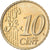 Luksemburg, 10 Euro Cent, 2002, Utrecht, MS(63), Mosiądz, KM:78