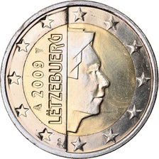 Luxemburg, 2 Euro, 2009, UNZ, Bi-Metallic, KM:93