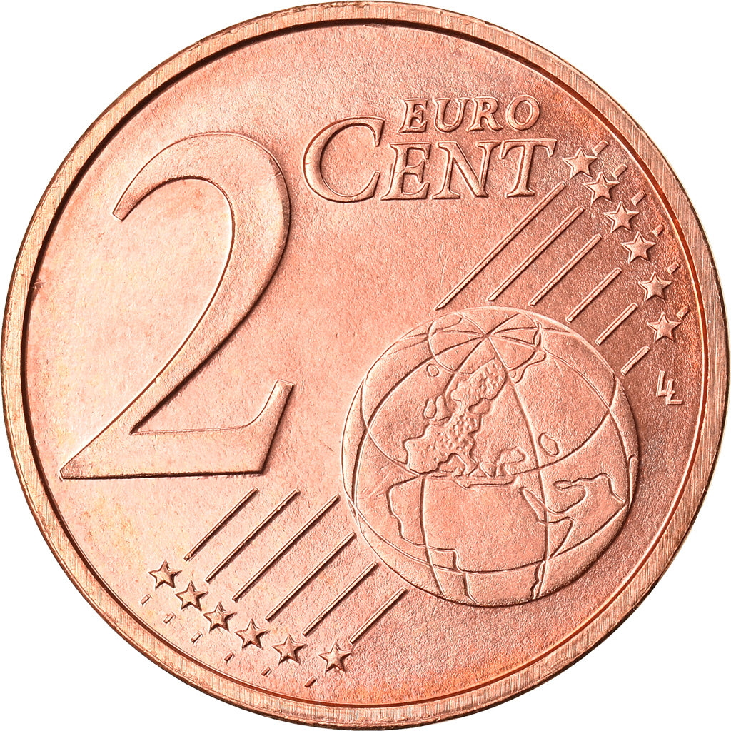 Luxembourg, 2 Euro Cent, 2009, AU(50-53), Copper Plated Steel, KM:76