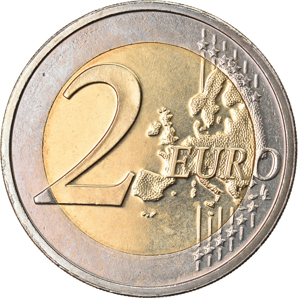 Luxembourg, 2 Euro, 2011, MS(63), Bi-Metallic, KM:93